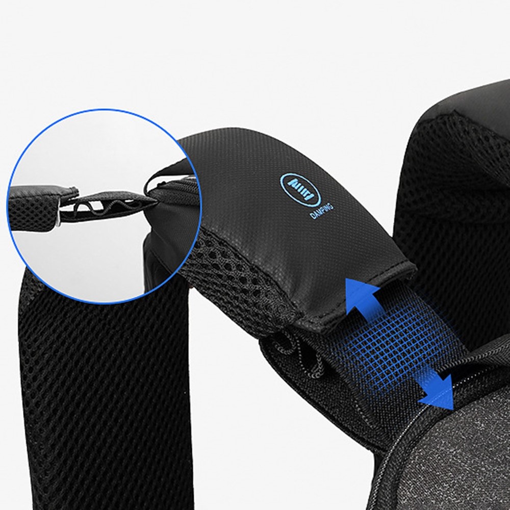 MARK RYDEN MR9201 RFID Anti-theft Backpack 15.6inch Waterproof Laptop Backpack USB Charging Shoulder Bag-5