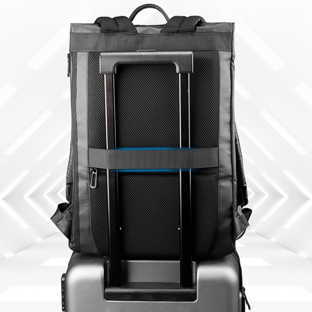 MARK RYDEN MR9959 Waterproof Large Capacity Backpack 17.3inch Laptop Bag Flap Shoulder Bag-5
