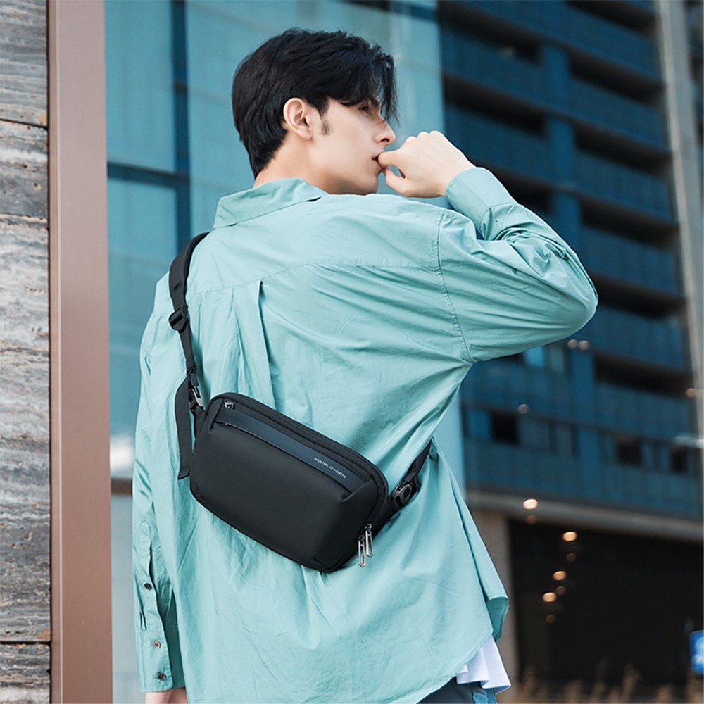 MARK RYDEN MR8790 Stylish Sport Men Oxford Cloth Single Shoulder Chest Bag Anti-splash Casual Crossbody Bag-9