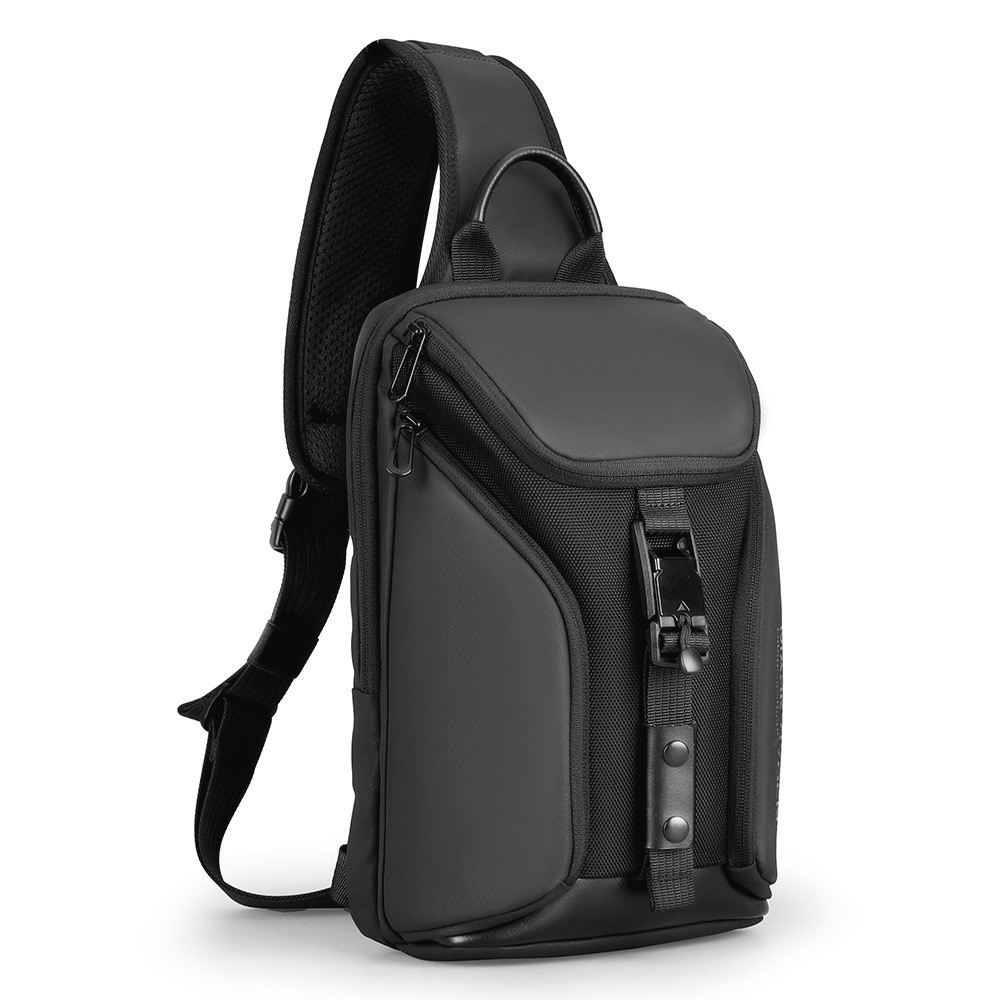 MARK RYDEN MR7369 Stylish Men Chest Bag Anti-splash Casual Single Shoulder Bag with Tablet Pocket-1