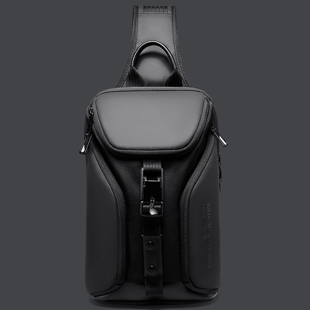 MARK RYDEN MR7369 Stylish Men Chest Bag Anti-splash Casual Single Shoulder Bag with Tablet Pocket-7