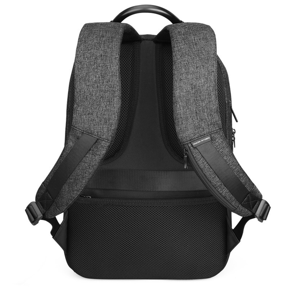 MARK RYDEN MR9618 Anti Theft Men 15.6 inch Laptop Backpack School Travel Shoulder Bag with External Charging Port-3