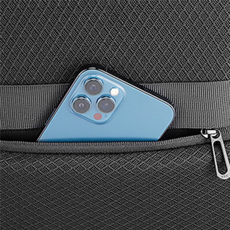 MARK RYDEN MR-9222 Multifunctional Anti Theft Backpack Men 15.6 inch Laptop Bag External Charging Port School Shoulder Bag - Grey-6