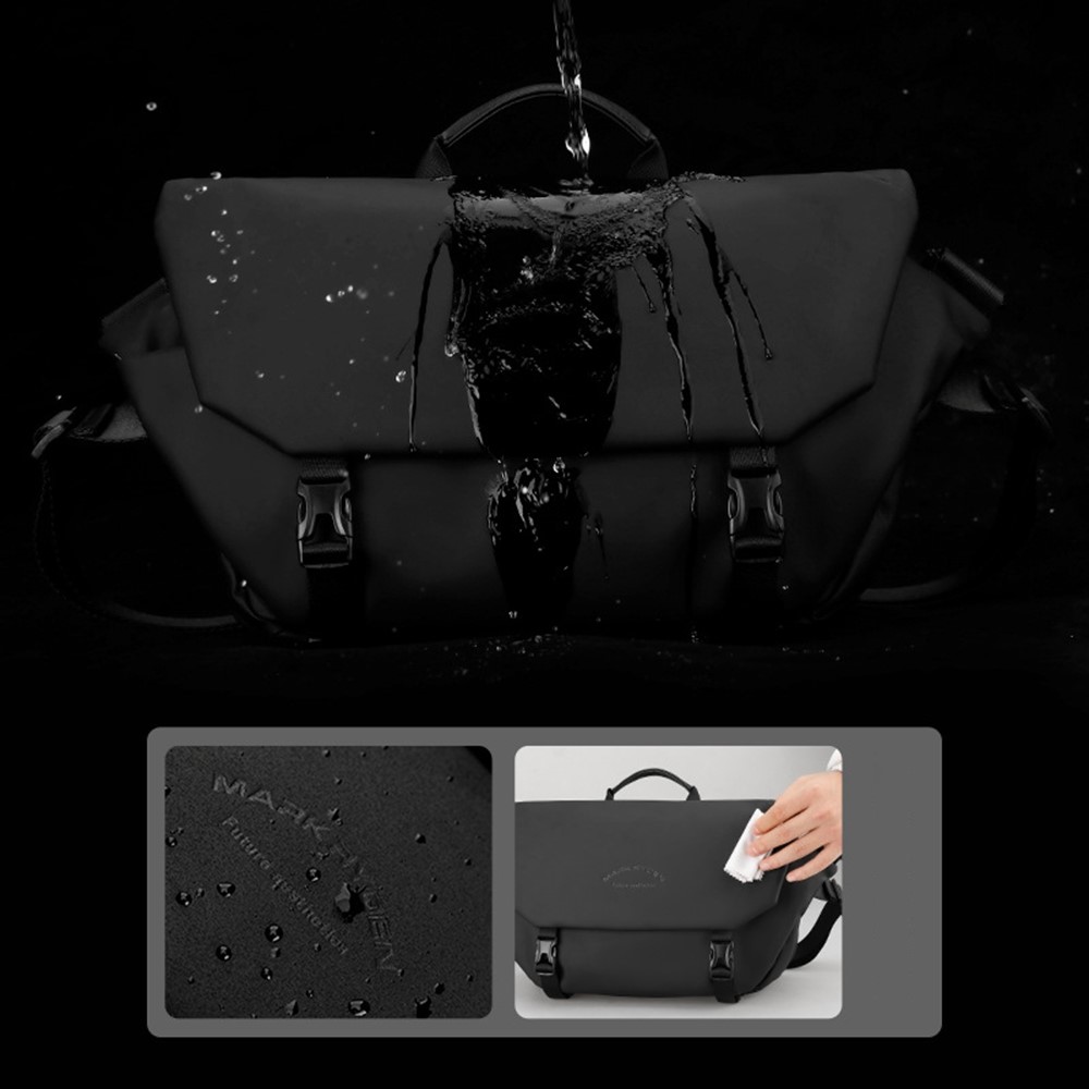 MARK RYDEN MR1016 Insert Buckles Crossbody Shoulder Bag Men Waterproof Chest Bag-6