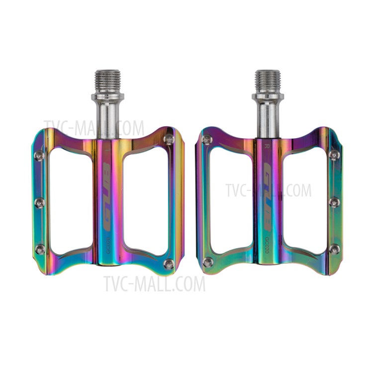Une Paire Alliage D'aluminium Coloré GUB GC020 Pédale VTT Pour Route De Montagne BMX VTT Vélo-2