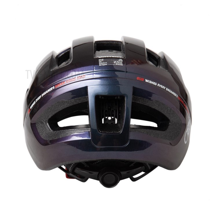 Gub City Play Casco De Ciclismo Ultralight Bike Helmet Road Road MTB Cascos Con Gafas Magnéticas - Púrpura-4