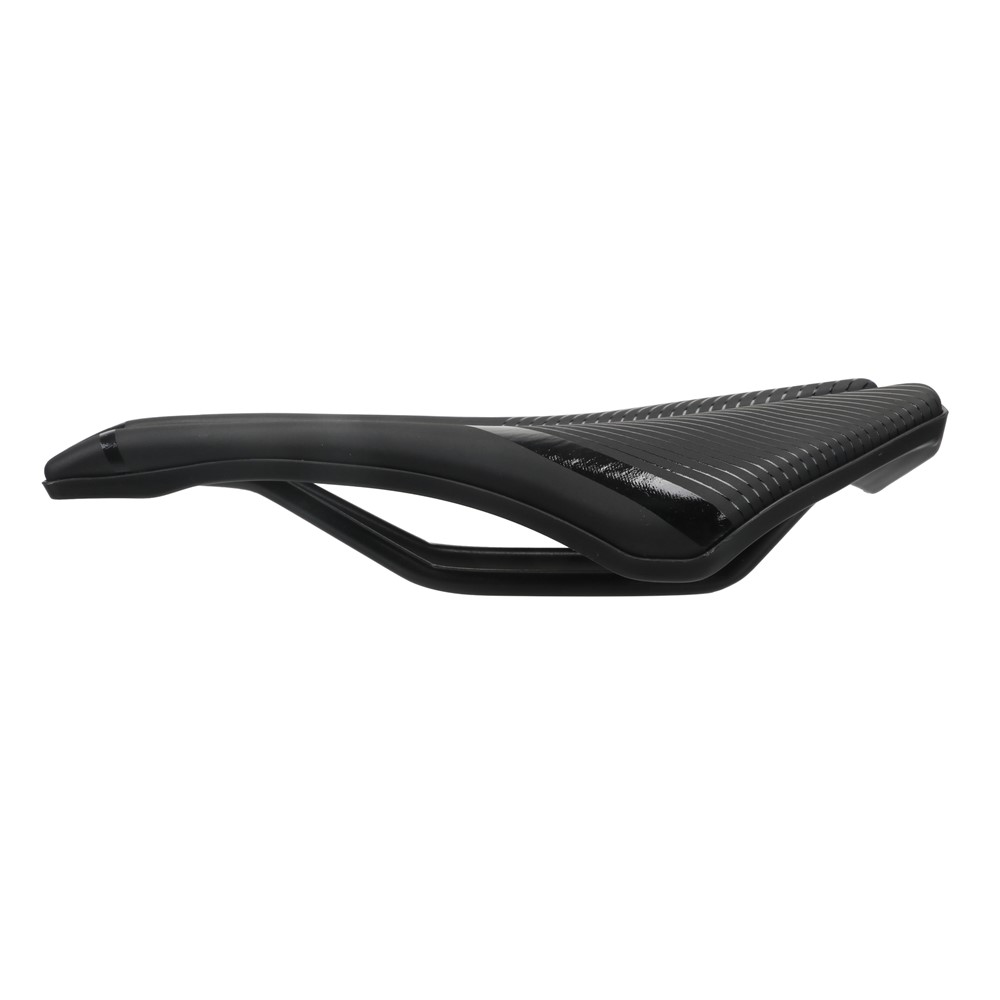 TOSEEK Shockproof Hollow Out Breathable Bike Saddle MTB Road Bicycle Seat Cushion (Width 139mm) - Black-8