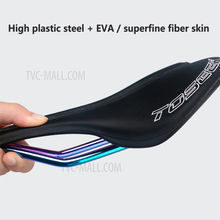 TOSEEK TS20 Superfine Fiber Skin Ultra Light Cushion Road Bike Saddles-2