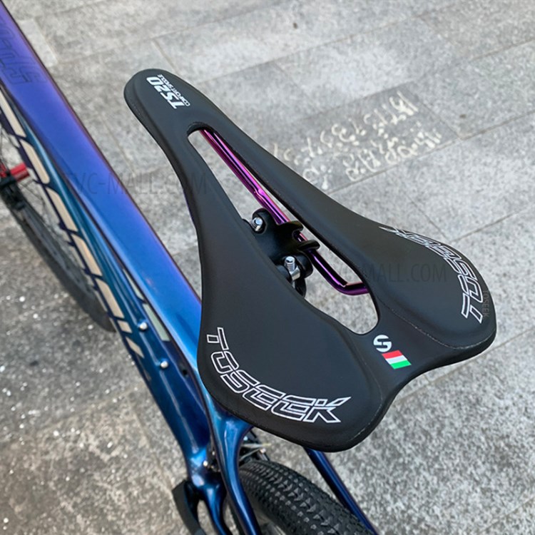 TOSEEK TS20 Superfine Fiber Skin Ultra Light Cushion Road Bike Saddles-7