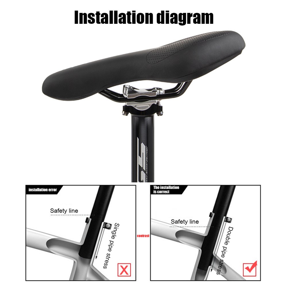 GUB GS Aluminum Alloy Road Bike Seatpost Cycling MTB Mountain Bicycle Seat Tube 27.2mm-7