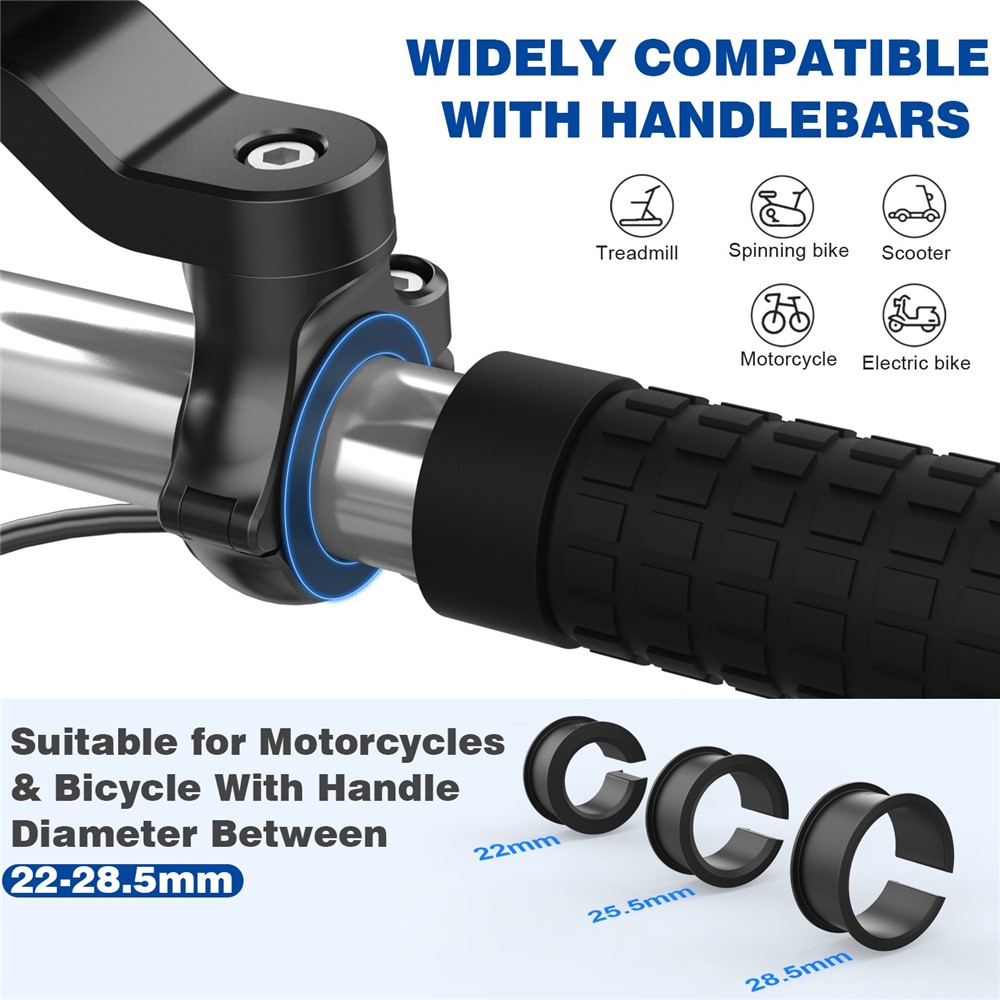 WH-69B 15W Wireless Power Bank Bike Phone Holder 5000mAh Portable Charger Bicycle Phone Bracket for Motorbike E-Bike Waterproof Phone Holder-4