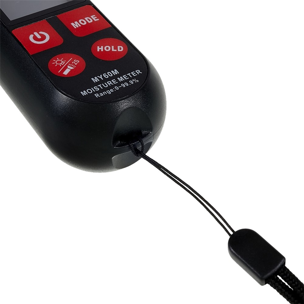 MAYILON MY60M Moisture Meter LCD Screen Display Moisture Detector for Wood Paper Chemical Field Building Materials-5