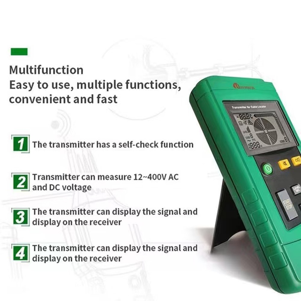 MAYILON MY6818 Portable Wire Tracker Professional Wire Cable Tracker
