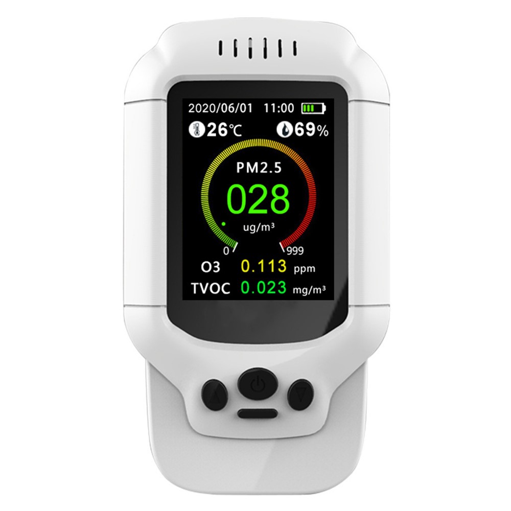 Air Quality Pollution Monitor Temperature Humidity Meter Teste PM2.5 Dust Detector for Home and Office-7