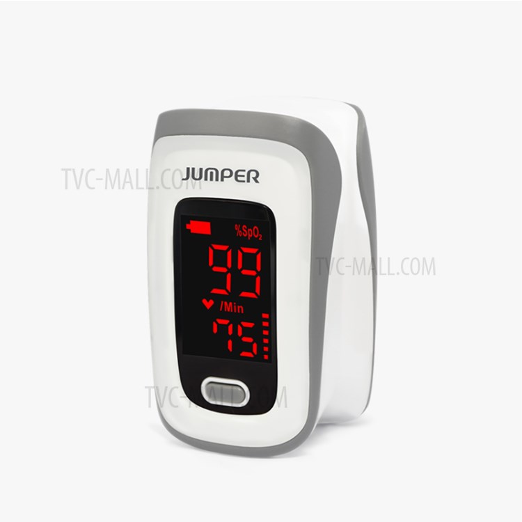 JUMPER Portable Finger Pulse Oximeter with Box LED Pulse Oximeter Saturating Pulse Oximeter-3