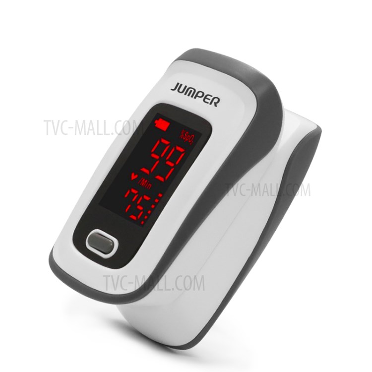 JUMPER Portable Finger Pulse Oximeter with Box LED Pulse Oximeter Saturating Pulse Oximeter-4