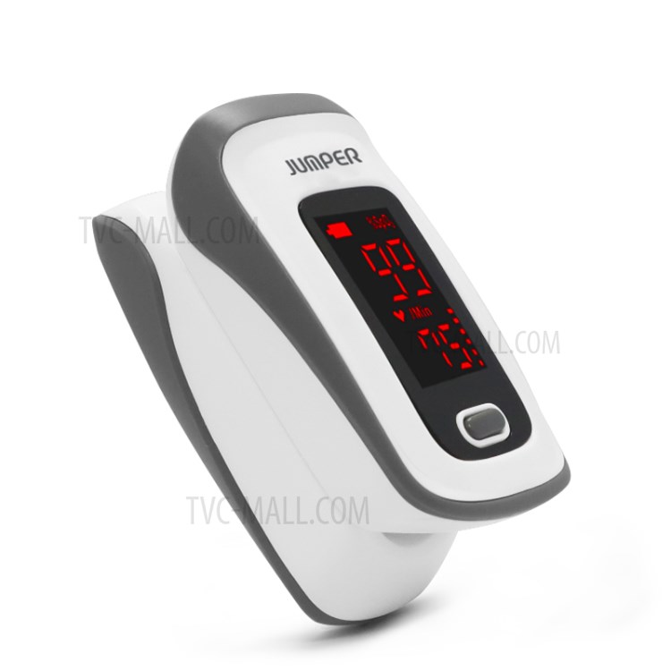 JUMPER Portable Finger Pulse Oximeter with Box LED Pulse Oximeter Saturating Pulse Oximeter-5