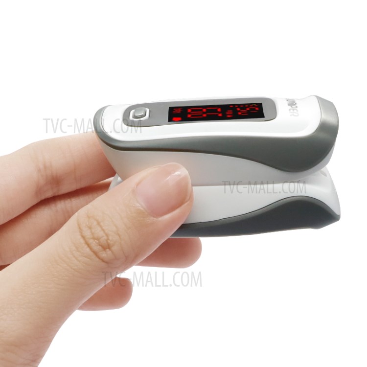 JUMPER Portable Finger Pulse Oximeter with Box LED Pulse Oximeter Saturating Pulse Oximeter-6