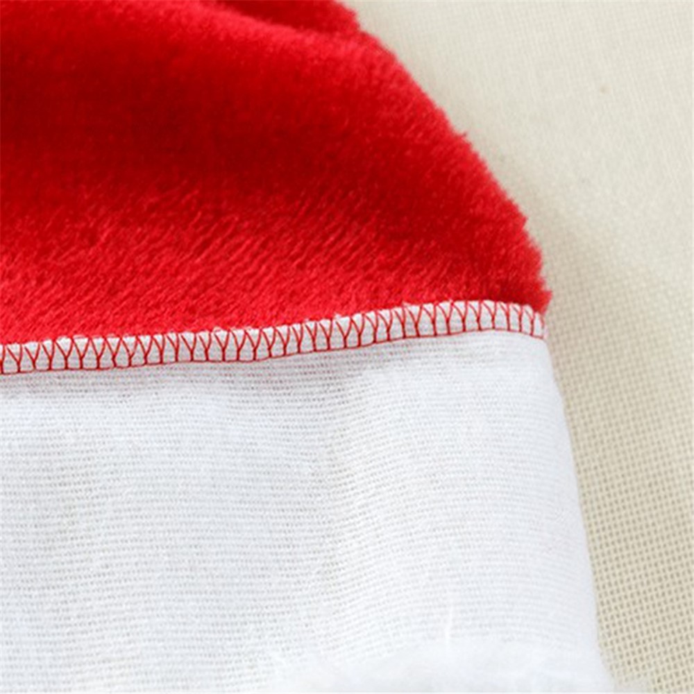 Classic Red and White Christmas Hat Santa Hat Xmas Holiday Hat Party Supplies-9