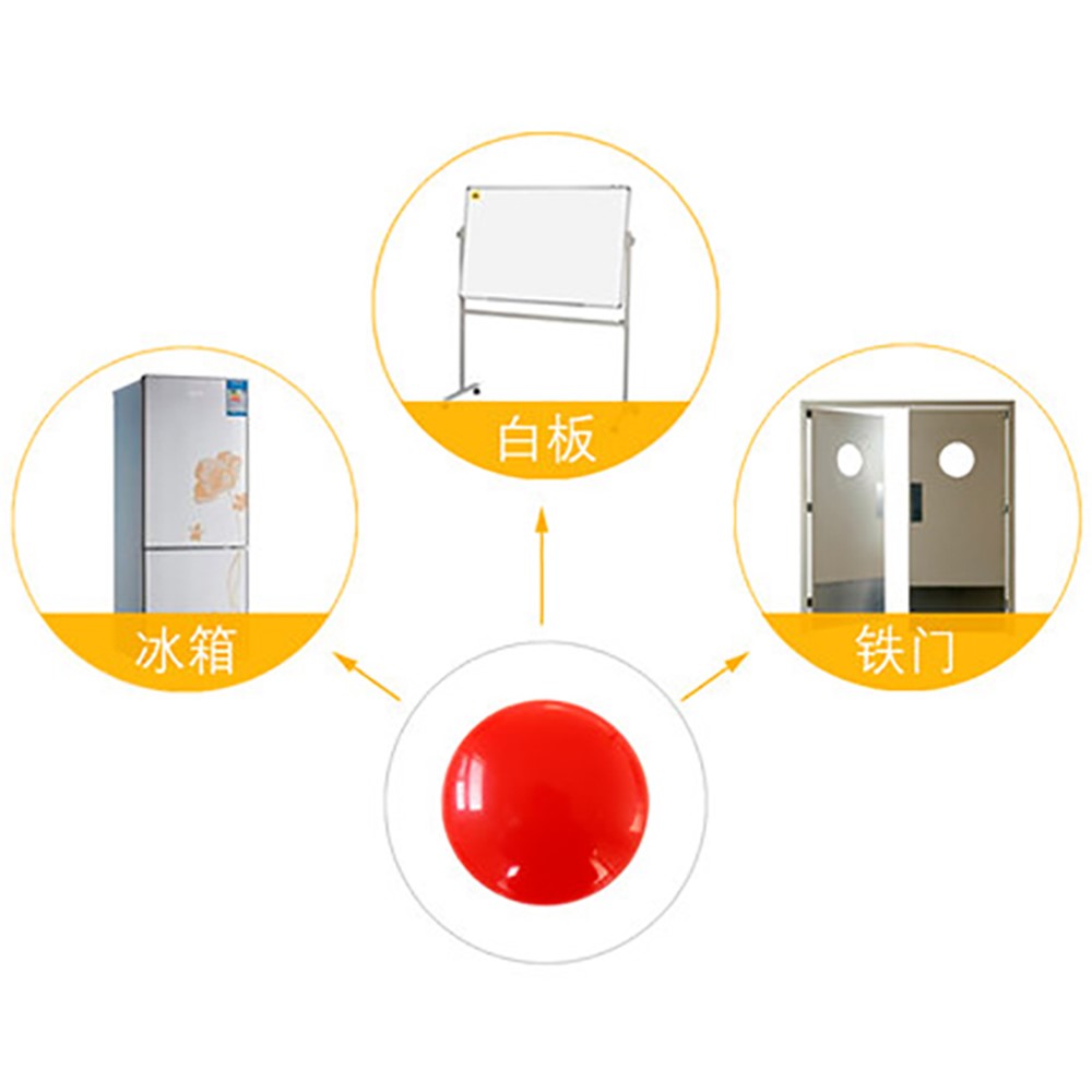 12PCS/Pack 30mm Mini Fridge Magnets Round Magnetic Button Whiteboard Magnets-7