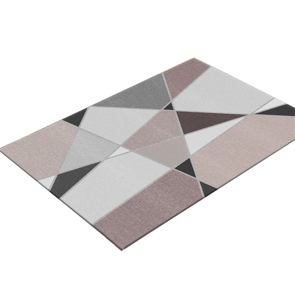 40 x 60cm Nordic Style Bathroom Rugs and Mats Machine Washable Bath Mat Rug Non-Slip Soft Floor Mats for Bedroom Living Room Dining Room - 12-1