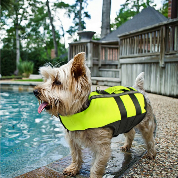 Airbag Dog Life Jacket Foldable Inflatable Pet Swimming Life Vest, Size: S-11