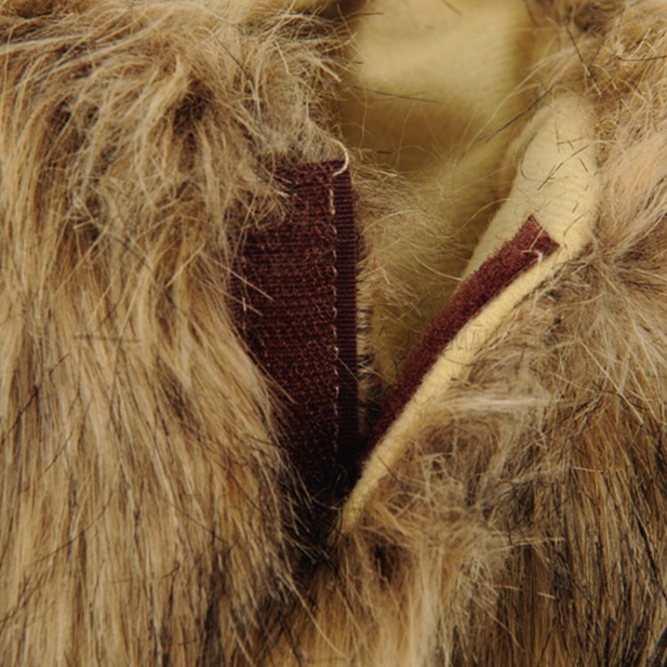 Lion Headgear Decorative Hat Dog Cat Costume, Size: M-2
