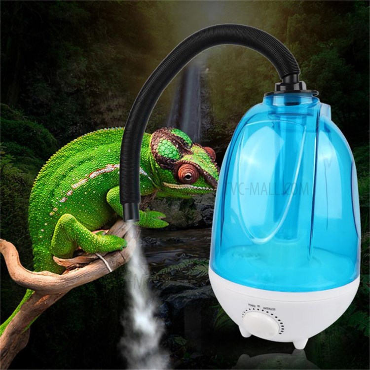 Best Discount of 4L Water Tank Ultrasilent Reptile Fogger Humidifier
