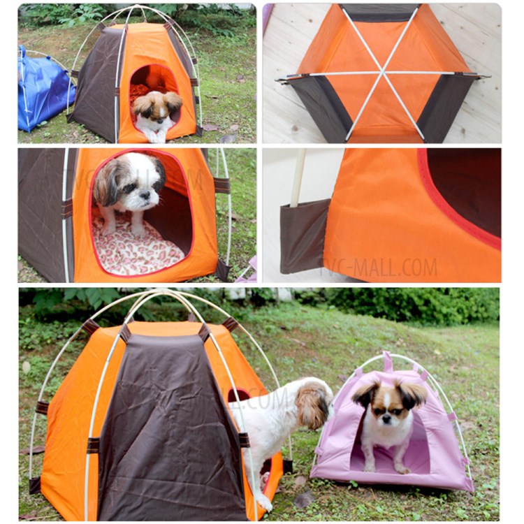 Wholesale Outdoor Pet Camping Tent Portable Dog Cat Puppy House Tent