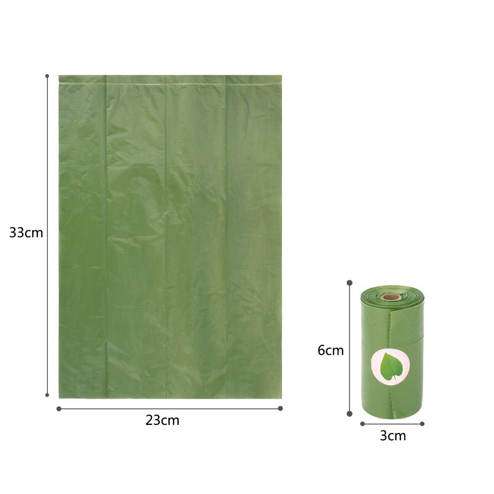 Wholesale 8 Rolls EarthFriendly Dog Poop Bags Degradable Pet Dog Waste