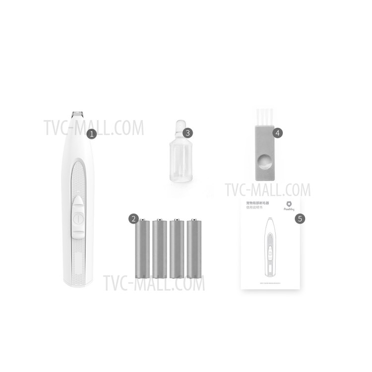 XIAOMI YOUPIN Pawbby MG-FP001 Electric Dog Shaver Hair Trimmer Cat Haircut Paw Razor Clipper-8