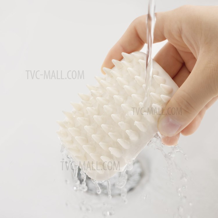 XIAOMI YOUPIN Silicone Washable Cat Dog Grooming Shedding Massage Comb Bath Brush-6