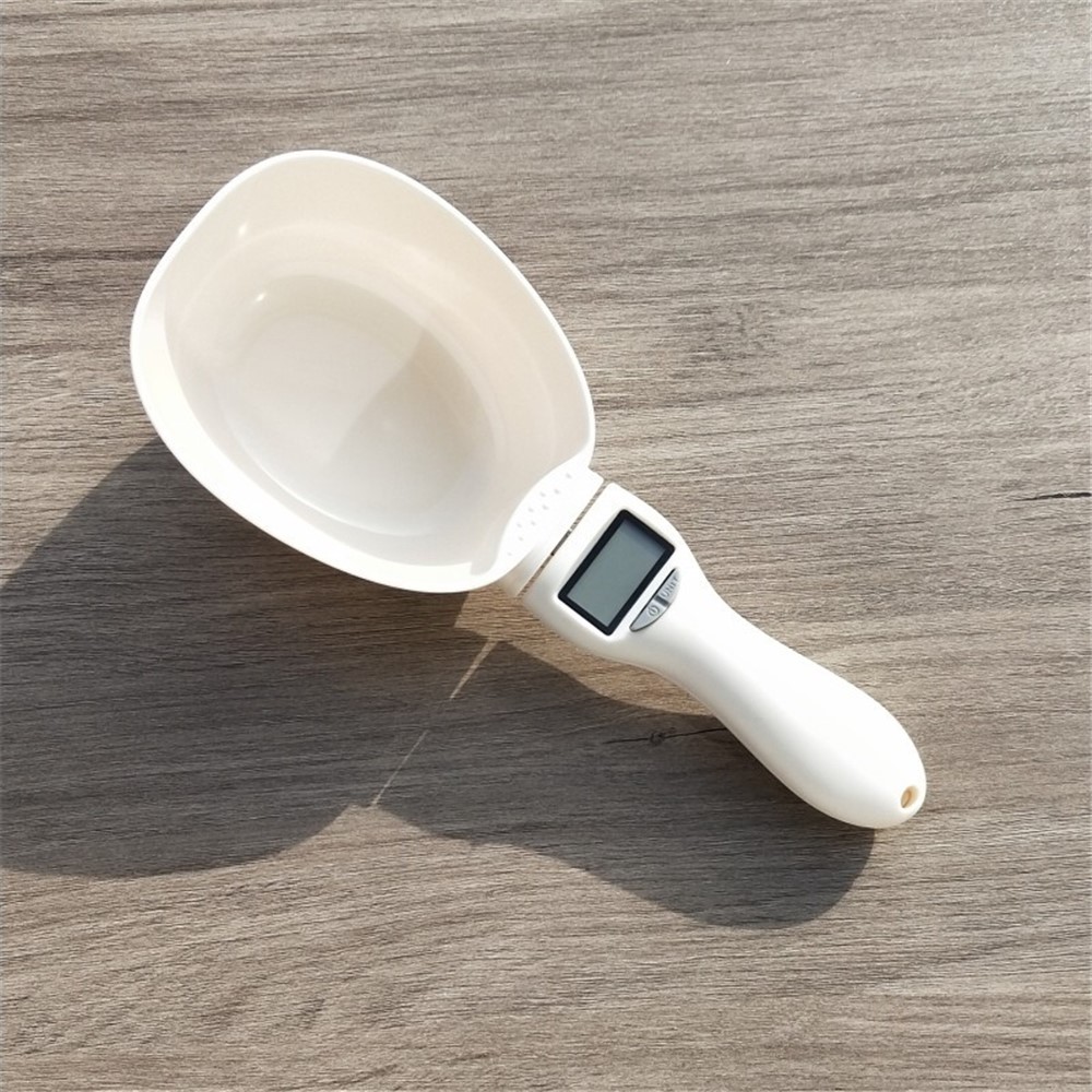 800g / 0.1g Pet Food Scale Cup Für Hundekatze Fütterungsschüssel Tragbare Messschale Mit LCD-Digitalanzeige-3