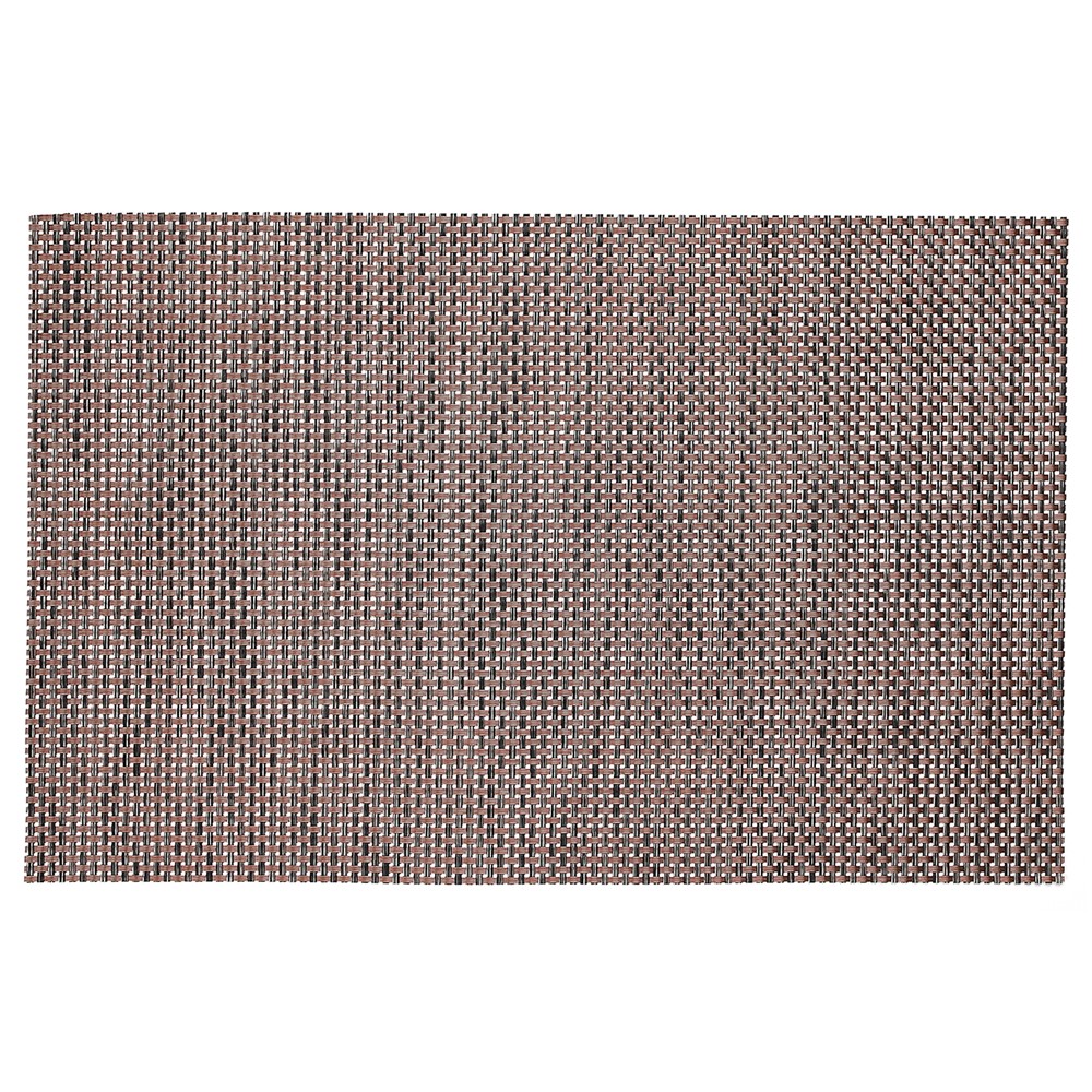 MJ7814 PVC Braided Non-Slip Placemat Dining Table Mat Heat-insulated Tableware Bowl Pads - Yellowish Brown-2