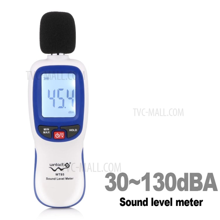 WINTACT WT85 Mini Digital Sound Level Meter Noise Decibel Detector Tool-12