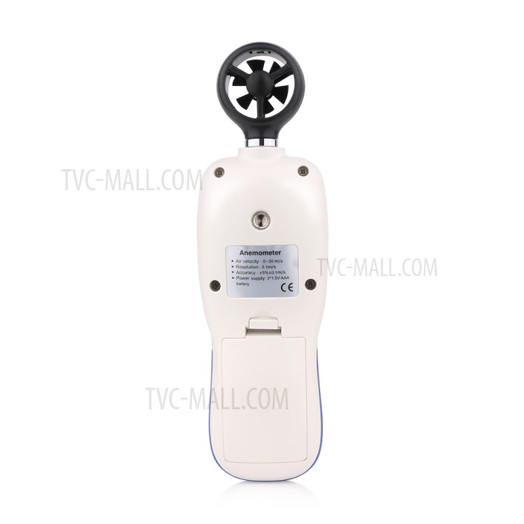 WINTACT WT82 Digital Wind Speed Gauge Anemometer LCD Wind Temperature Display Air Flow Instrument-8