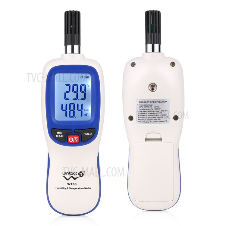 WINTACT WT83 Digital Humidity Temperature Meter High Precision Hygrometer Thermometer-1