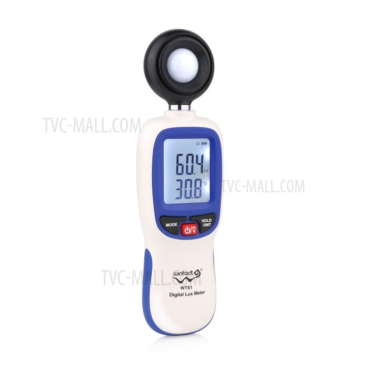 WINTACT WT81 0-200000 Lux Handheld Digital Light Meter Professional Illuminance Temperature Measurement Tool-6