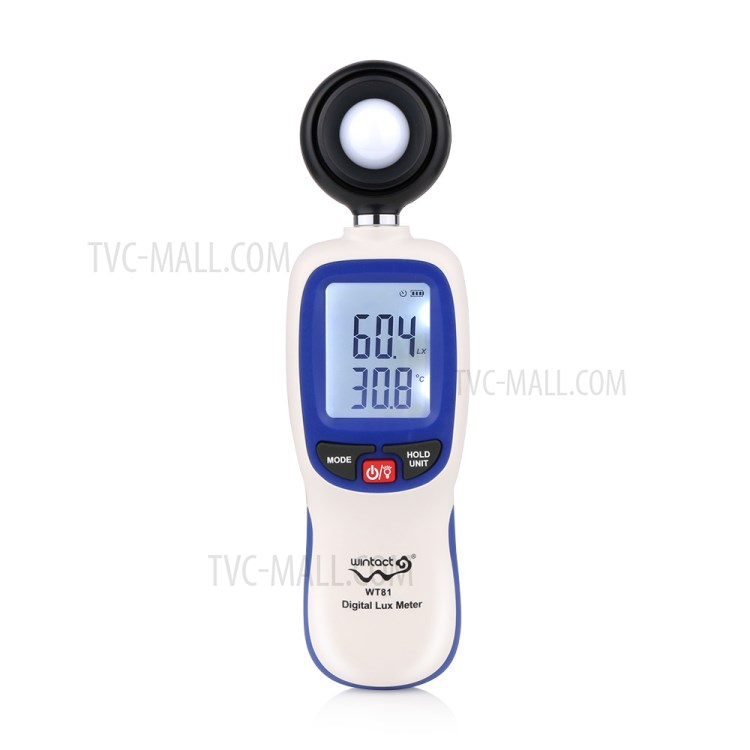 WINTACT WT81 0-200000 Lux Handheld Digital Light Meter Professional Illuminance Temperature Measurement Tool-7
