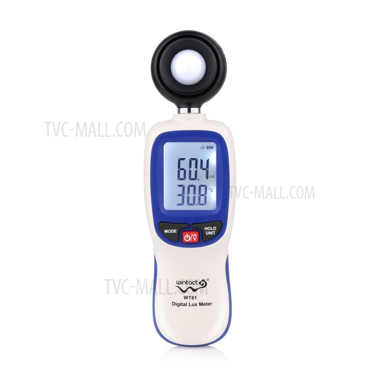 Wintact WT81 0-200000 Lux Handheld Digital Light Meter Professionelles Illuminanz-messwerkzeug