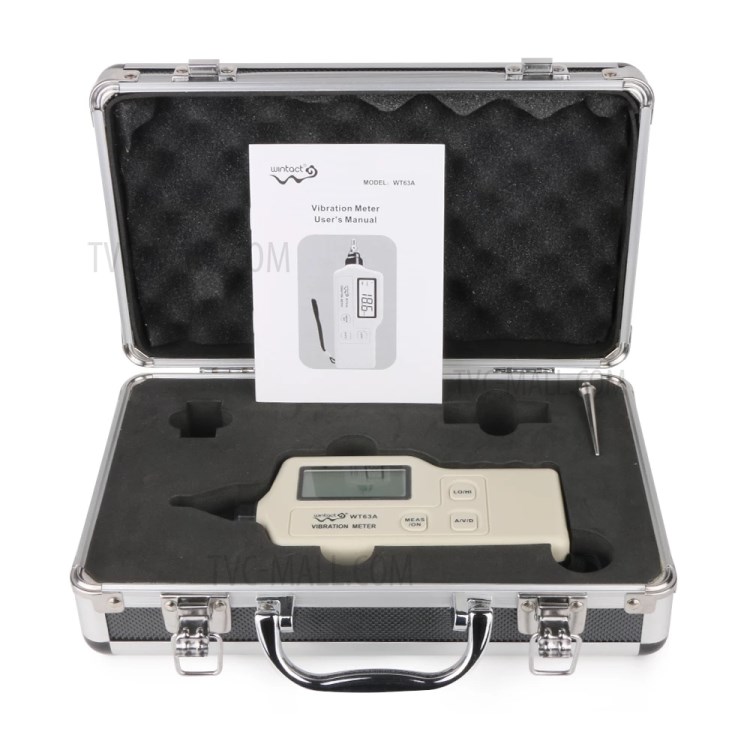 RZ WT63A Vibration Analyzer Digital Vibration Meter Handheld Vibration Tester-10