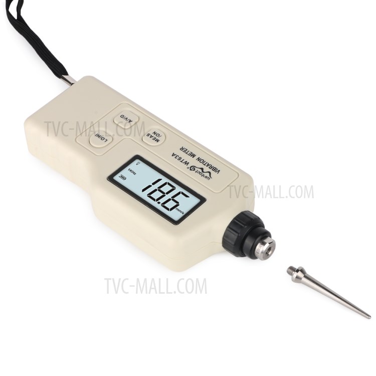 RZ WT63A Vibration Analyzer Digital Vibration Meter Handheld Vibration Tester-8