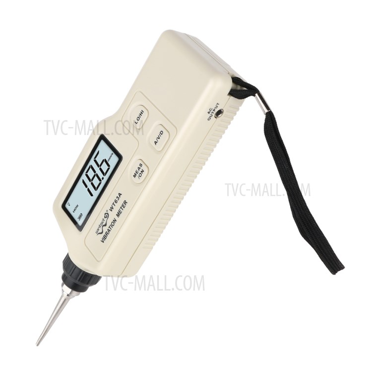 RZ WT63A Vibration Analyzer Digital Vibration Meter Handheld Vibration Tester-9
