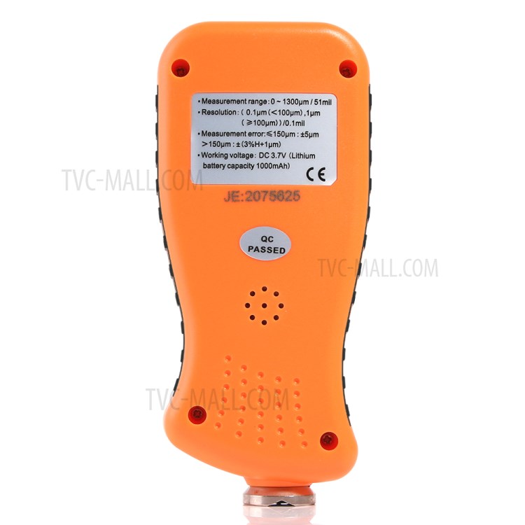 RZ GT230A Hand-held 0-1300um Coating Thickness Gauge Digital Rechargeable Paint Film Thickness Tester Tool-8