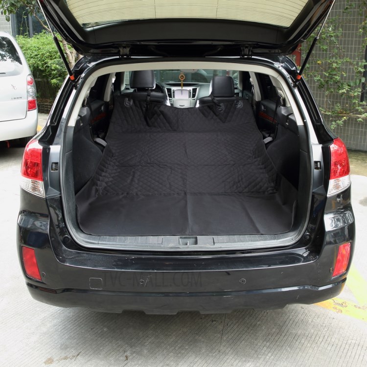 Pet Mat Waterproof Car Trunk Dog Protector Pad Cushion - Black-3