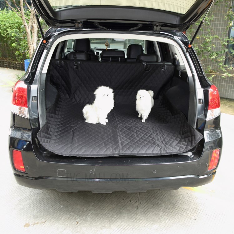 Pet Mat Waterproof Car Trunk Dog Protector Pad Cushion - Black-7