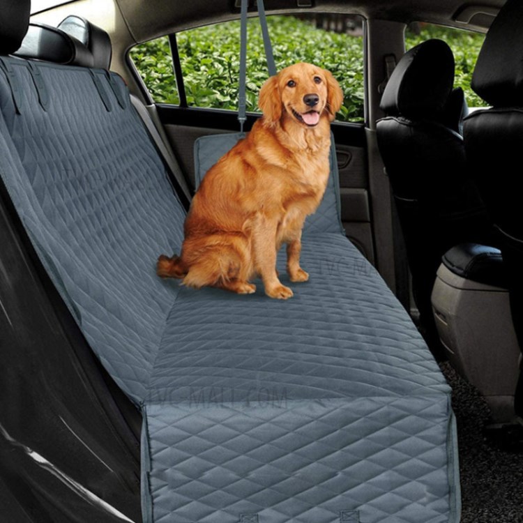 600D Oxford Cloth Waterproof Car Rear Back Seat Cover Pet Dog Auto Protector Hammock Mat Liner - Green-2