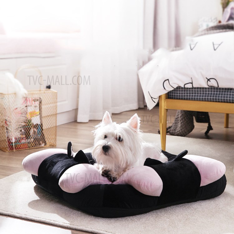 Detachable Washable Pet Nest Kennel Pet Dog Cat Bed - Pink-2