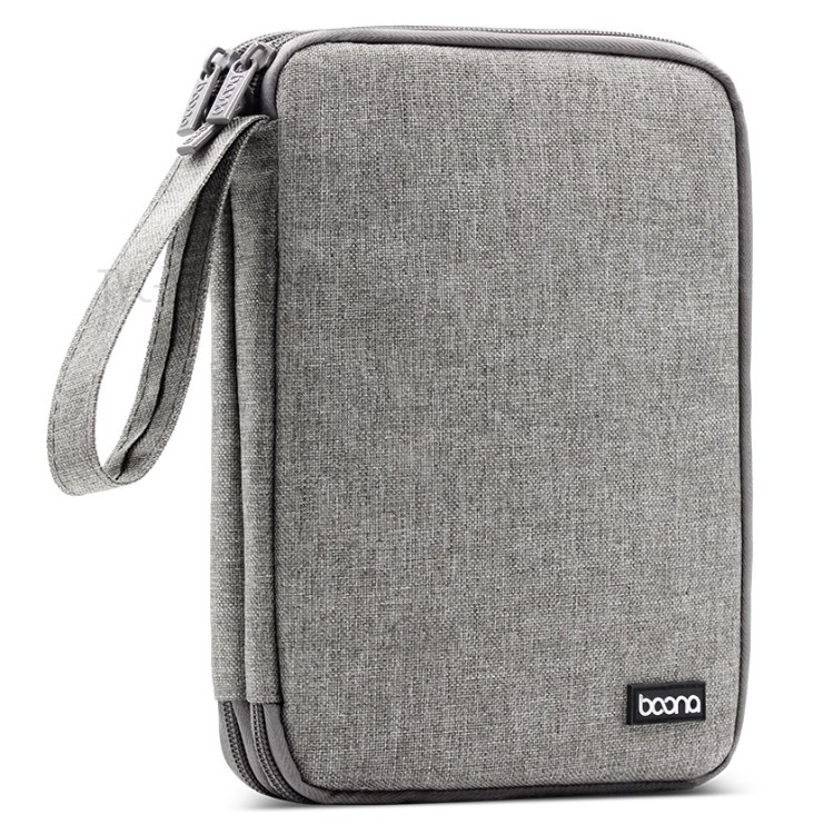 BAONA BN-D002 Digital Accessories Storage Bag Thickening for Data Line USB Flash Disk etc. - Grey-2