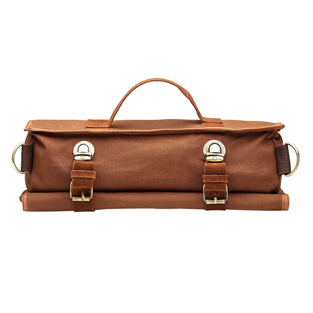 WESSLECO Portable Bartender Bartending Tools Storage Bag Bar Wine Tools Tote Crossbody Bag-4